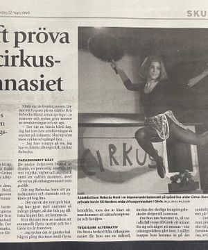 Rebecka Nord Ystads Allehanda 1999